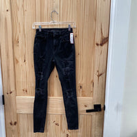 WOMENS ARIZONA BLK DENIM DIST. JEANS 3