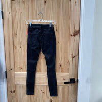 WOMENS ARIZONA BLK DENIM DIST. JEANS 3