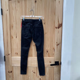 WOMENS ARIZONA BLK DENIM DIST. JEANS 3