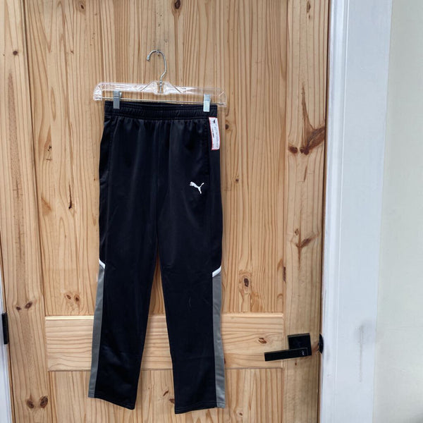 BOYS PUMA JOGGERS BLK M 10/12
