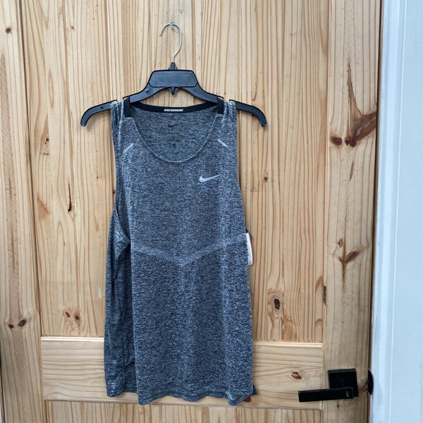 MENS NIKE TANK GREY/WHITE M NWT