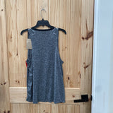MENS NIKE TANK GREY/WHITE M NWT