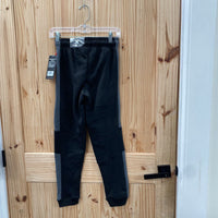 BOYS GAME TIME SWEATPANTS BLK/GREY S 8 NWT