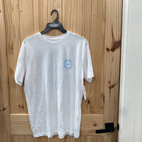 MENS HURLEY WHITE/SKY BLUE SHIRTS M NWT