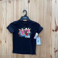 BOYS JORDAN SHIRT DUNK BLK XS 4 NWT