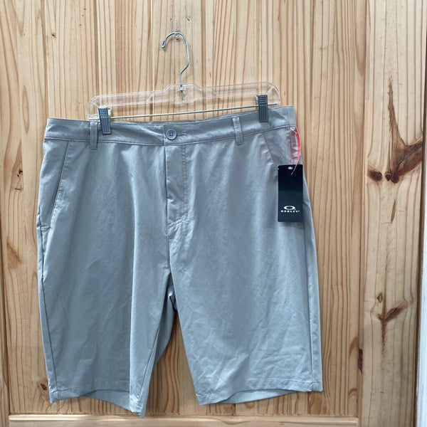 MENS OAKLEY STONE GREY SHORTS 36 NWT