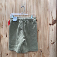 BOYS NIKE SWEAT SHORTS OLIVE GREEN/BLK L 12 NWT