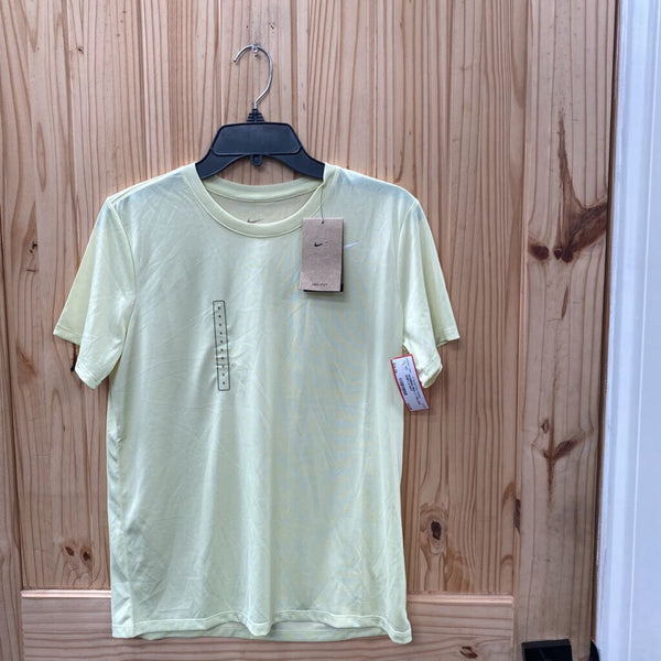 WOMENS NIKE LT YELLOW SHIRT S NWT
