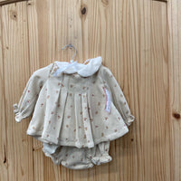 GIRLS DRESS SET 0/3M NEW