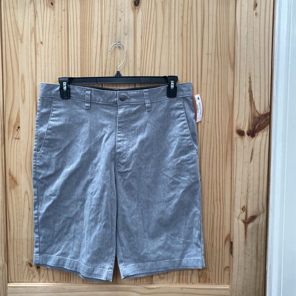 MENS VOLCOM GREY SHORTS 34