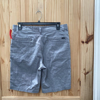 MENS VOLCOM GREY SHORTS 34