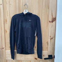 NIKE HOODED LS SHIRT BLK M