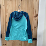 WOMENS NIKE HOODIE TURQUOISE/DK TEAL XL