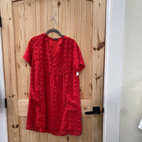 WOMENS MIHOLL RED CASUAL DRESS M