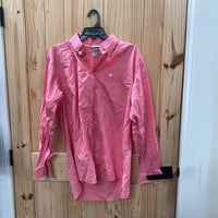 MENS CINCH LS BUTTON UP SHIRT L