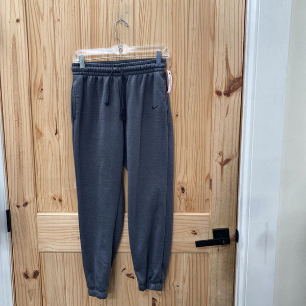 BOYS NIKE PANTS DK GREY/BLK S 10