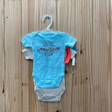 BOYS 4 PACK ONESIE NEWBORN