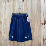 BOYS NIKE 3 NAVY BLUE/WHITE SHORTS M 10