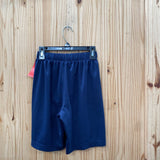 BOYS NIKE 3 NAVY BLUE/WHITE SHORTS M 10
