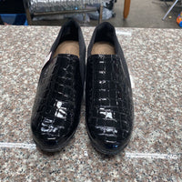 WOMENS CLARKS BLACK CASUAL SHOES 7 1/2