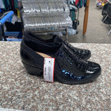 WOMENS CLARKS BLACK CASUAL SHOES 7 1/2
