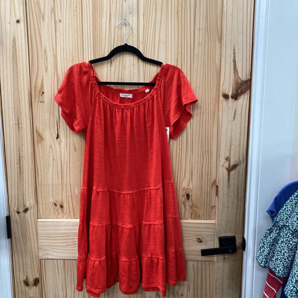WOMENS MAX STUDIO RED DRESS S
