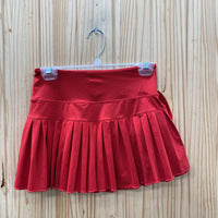 WOMENS RED SKORT M