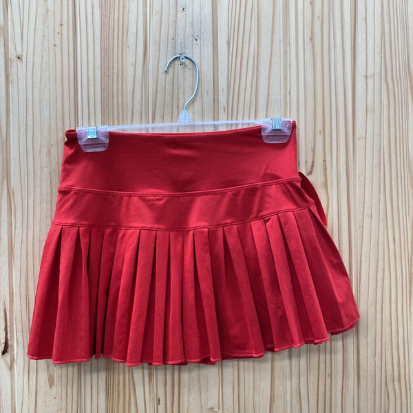 WOMENS RED SKORT M