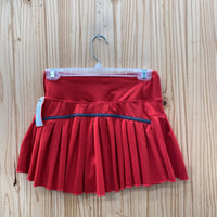 WOMENS RED SKORT M
