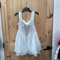 WOMENS SHEIN WHITE CASUAL TOP M