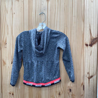 GIRLS NIKE JACKET CHARCOAL GREY/HOT PINK L 6X