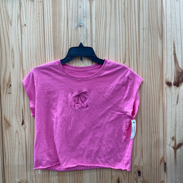 WOMENS PINK SHIRT W/CHERRIES S