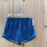 WOMENS NIKE SHORTS BLUE/BLK M