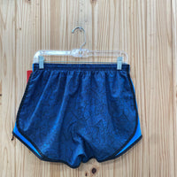 WOMENS NIKE SHORTS BLUE/BLK M