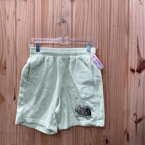 WOMENS THE NORTH FACE LT GREEN SHORTS S