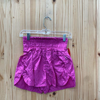 WOMENS FUSHIA SHORTS S