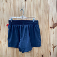 WOMENS ALL IN MOTION NAVY BLUE SHORTS M