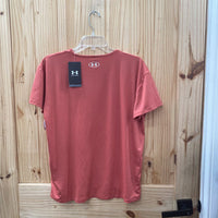 WOMENS UNDER ARMOUR BURNT ORANGE SHIRT M NWT