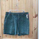 MENS ALPINE DESIGN DK GREEN SHORTS XL NWT