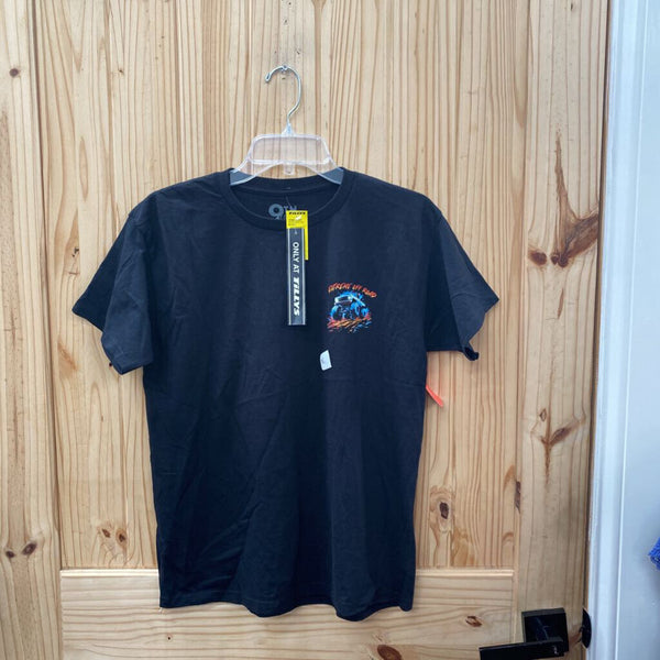 BOYS EXTREME OFF ROAD BLK T-SHIRT XL 14 NWT