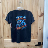 BOYS EXTREME OFF ROAD BLK T-SHIRT XL 14 NWT
