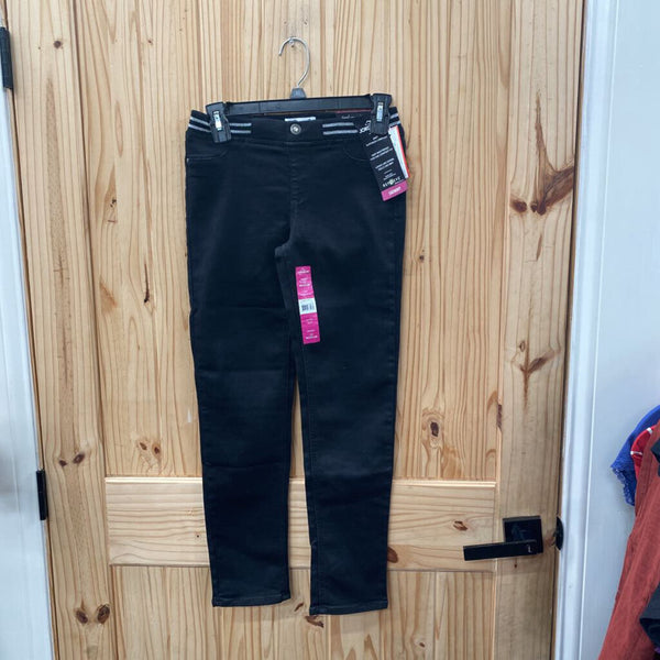 GIRLS JORDACHE BLK PANTS 12 NWT