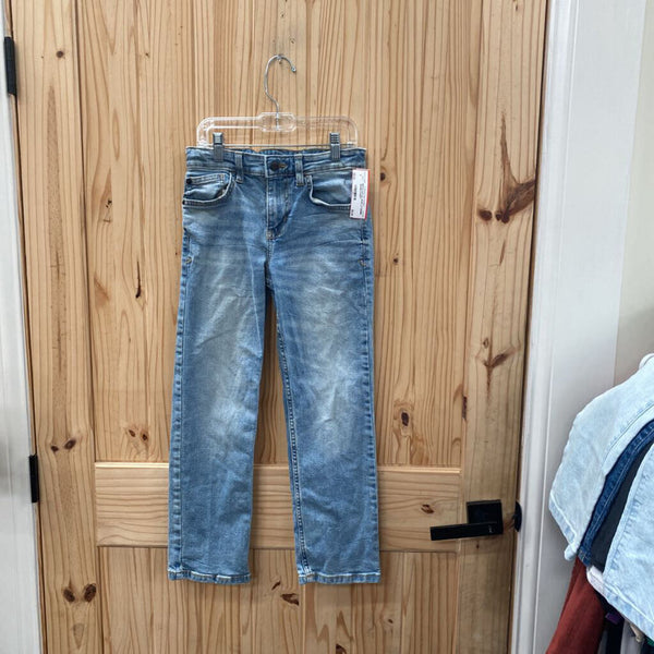 BOYS CAT & JACK LT DENIM JEANS 8 NWT