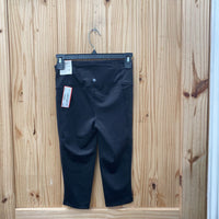 WOMENS CALIA BLK CAPRI LEGGINGS XS NWT