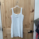 WOMENS CALIA WHITE DRESS M NWOT