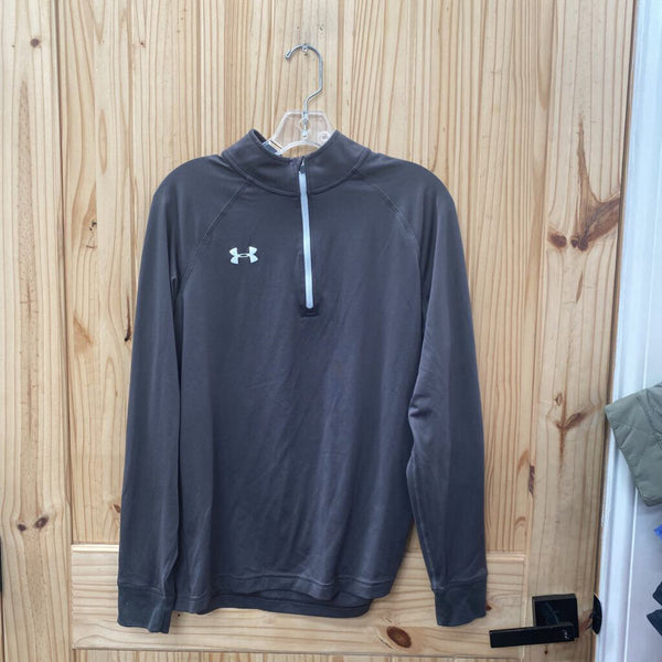 WOMENS UNDER ARMOUR DK GREY PULLOVER S NWOT