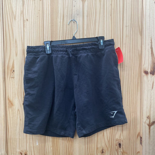 MENS GYMSHARK BLK SHORTS XL NWOT