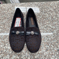 WOMENS BRIGHTON CASUAL DK BROWN SHOES 8