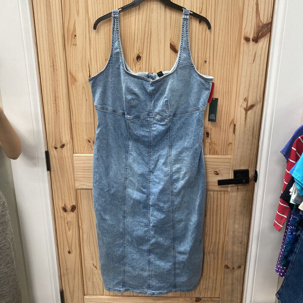 WOMENS WILD FABLE DENIM DRESS XXL NWT