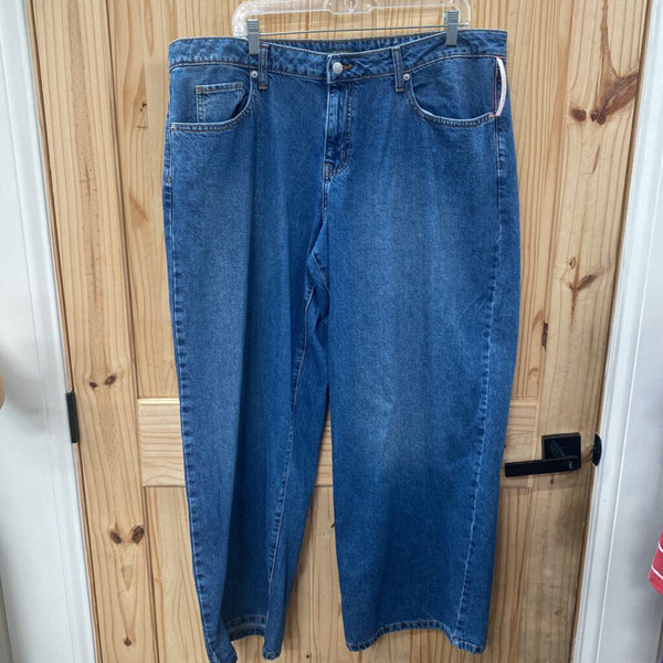 WOMENS WILD FABLE BAGGY JEANS 16R NWT
